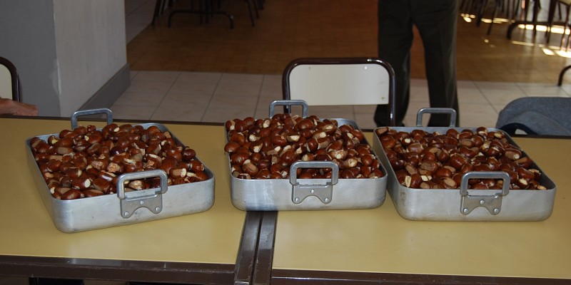 Rencontre lors des châtaignes grillées le 25/10/2018